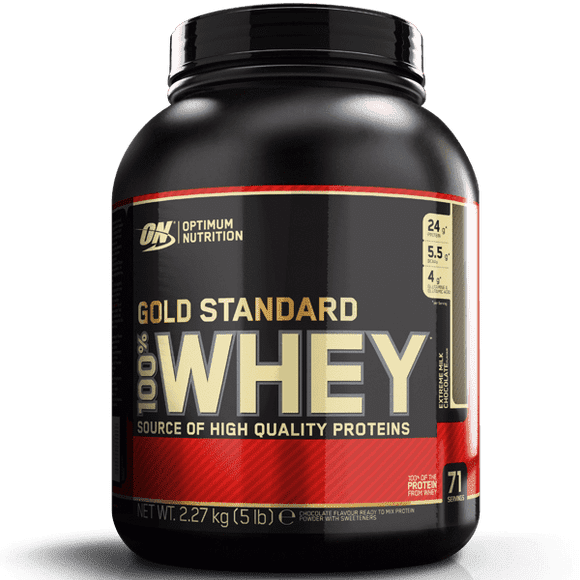 Proteina Gold Standard OPTIMUM NUTRITION Chocolate malta 5 LB
