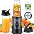 thumbnail image 1 of KOIOS 900W Smoothie Blender, Personal Blender for Shakes and Smoothies with 2 No-BPA 22 oz Portable Blender Bottles and To-Go Lids, Single Serve Mixer Blender for Juices Baby Food, Nutritious Recipe, 1 of 5