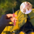thumbnail image 3 of Multifunctional Retractable Portable Toothpick Outdoor Portable Telescopic Toothpick Tool Three Adjustment Fruit Label Disassembly Delivery, 3 of 5