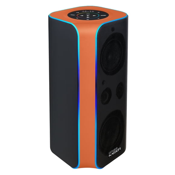 Bocina Profesional Kaiser KXB-4065OR 2 x 6.5 pulgadas más TW 2 x 2.25 pulgadas 80 W RMS Naranja