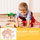thumbnail image 3 of 10 piezas de hebilla de soporte de vía de tren de simulación, modelo de vía de tren, hebilla de vía de tren para niños, 3 of 8