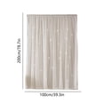 thumbnail image 3 of Embroidered Sheer Curtains - Light Filtering Opaque Phantom Mesh White Window Screen For Living Room Bedroom, 3 of 6