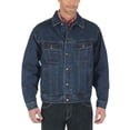 thumbnail image 1 of Chaqueta Wrangler de mezclilla sin forro para hombre Big & Tall 3XL Azul, 1 of 4