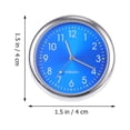 thumbnail image 2 of 1pc práctico coche reloj luminoso reloj de reloj de reloj de vehículo, 2 of 8