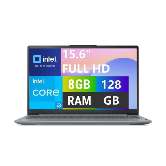 Laptop Lenovo IdeaPad Intel Core i3-N305 8GB RAM 128GB SSD