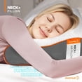 thumbnail image 2 of Almohada Dreamlab Neck+ Soporte Cervical 2 Pack Memory Foam con Gel Hipoalergénica Tamaño Estándar, 2 of 6