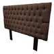thumbnail image 3 of Cabecera El Bazar Store Capitonada Soho King Size Chocolate 10 cm 150 cm, 3 of 5