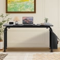 thumbnail image 4 of Mesa sobre cama ajustable con ruedas - altura 24"-35" - bandeja lateral de madera - superficie inclinable - capacidad 159 kg - ideal para hospital o casa, 4 of 8