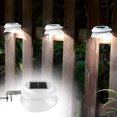 thumbnail image 1 of Xihbxyly Farola Solar, Iluminación Exterior Impermeable Ip65, Foco Led con Sensor de Movimiento, Ahorro de Energía, Montaje Ajustable, Iluminación para Jardín, Patio y Vallas, Tamaño 13,3 X 12,7 X 6,, 1 of 7