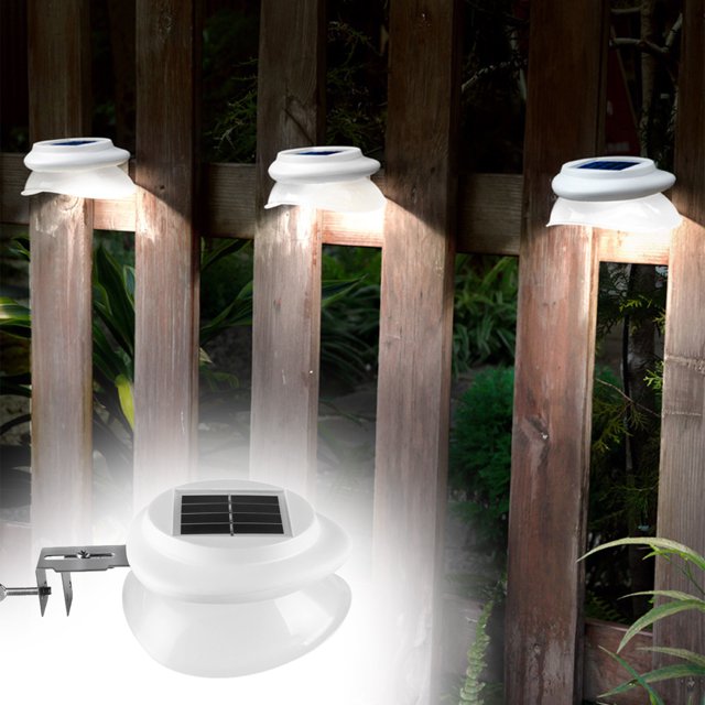 Xihbxyly Farola Solar, Iluminación Exterior Impermeable Ip65, Foco Led con Sensor de Movimiento, Ahorro de Energía, Montaje Ajustable, Iluminación para Jardín, Patio y Vallas, Tamaño 13,3 X 12,7 X 6,