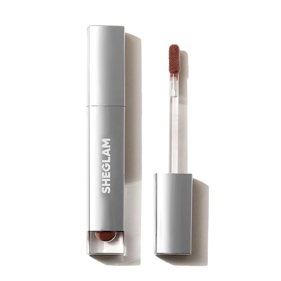 Brillo Labial SHEGLAM Brillante Tintado con Efecto Voluminizador – Rosa Té