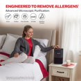 thumbnail image 4 of Purificador de aire Honeywell HPA125B HEPA, cobertura de 49,2 m², 4 of 9