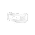 thumbnail image 2 of Rejilla Defensa Delantera Izquierda Original Para Ford F-150 5.0l 8 Cil 24 Al 25 OEM, 2 of 7