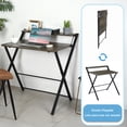 thumbnail image 4 of Escritorio de Estudio Mesa de Laptop Marron FurnitureR moderno, 4 of 8