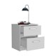 thumbnail image 1 of Mesa Noche Argento Madera Aglomerada MDP Blanca Excelsior, 1 of 5