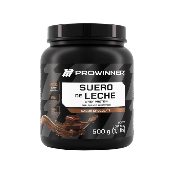 Prowinner Suero de Leche (Whey Protein) Chocolate 500 g