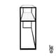 thumbnail image 5 of Credenza Minimalista Recibidor Mesa Auxiliar Bufera blanco Pequeño, 5 of 8