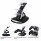 thumbnail image 5 of Base Soporte Cargador Dual Para Controles Controlador Ps5 Negro, 5 of 5