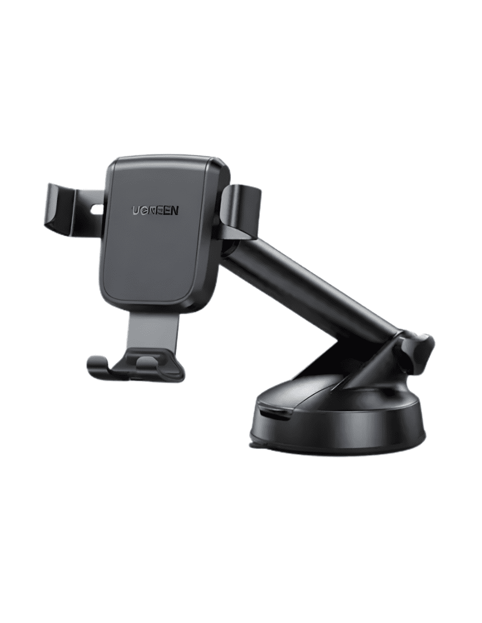 Soporte de Celular para Tablero de Auto Ugreen Ajustable Negro