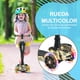 thumbnail image 5 of Scooter de 3 Ruedas Hurtle para Niños y Niñas 1 Año en Adelante, Patin del Diablo, Luces LED en las Ruedas, Manillar Ajustable y Asiento Plegable, Modo Sentado o de Pie con Freno, Camuflado, 5 of 7