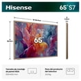 thumbnail image 3 of TV Pantalla Hisense de 65 pulgadas Hi-QLED CANVAS 65S7SG con sistema operativo Google TV, 3 of 12