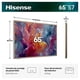 thumbnail image 3 of TV Pantalla Hisense de 65 pulgadas Hi-QLED CANVAS 65S7SG con sistema operativo Google TV, 3 of 12