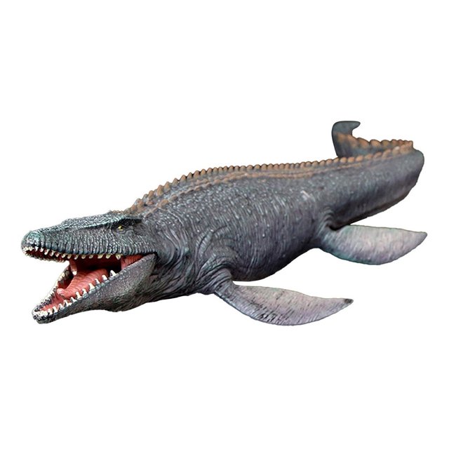 Modelo Realista de Gran Mosasaurus Shaoke Dinosaurio Realista