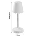 thumbnail image 3 of Lámpara de escritorio Pisexur Electronics para hombre con sensor de gestos RGB, altura ajustable de 3 niveles, carga USB, ideal para dormitorio, lectura, trabajo, niños, electrónica, organizador de e, 3 of 8
