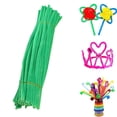 thumbnail image 3 of Juego de 100 limpiapipas de colores caramelo para manualidades y decoraciones., 3 of 5
