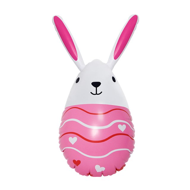Decoraciones de Pascua Al Aire Libre 40 * 20cm / 15.7 * 7.9 Pulgadas Huevos de Pascua Inflables