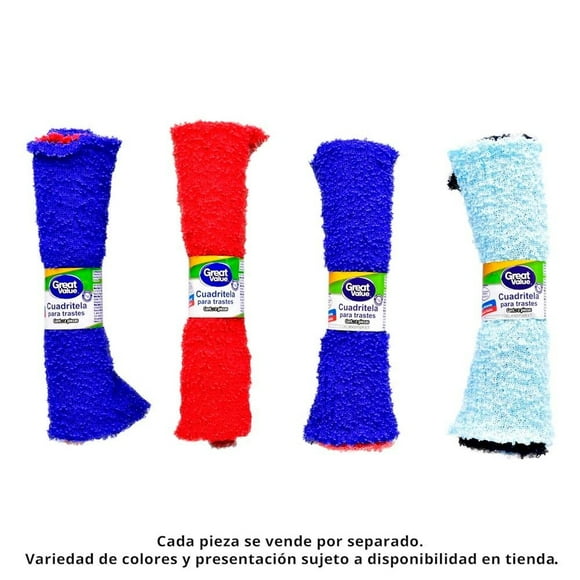 Cuadritela Great Value para trastes 2 pzas