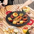 thumbnail image 5 of Electric Griddle - Smokeless Electric BBQ Grill Baking Trays, Nonstick Cooking Griddle Pan Pancake M, 5 of 5