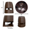 thumbnail image 2 of Subwoofer OSD Audio inalámbrico Bluetooth 8" 250W para exteriores, 2 of 7