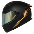 thumbnail image 2 of Casco de moto HAX Obsidian integral con doble visera XXL, 2 of 6