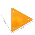 thumbnail image 2 of FOMIYES 10Ud Reflectores Triangulares De Plástico Advertencia, 2 of 6