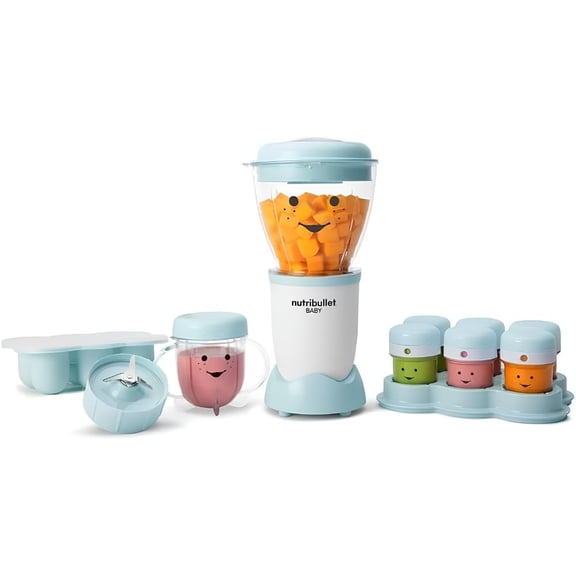 Licuadora Nutribullet Baby Sistema Completo de Preparación 200W