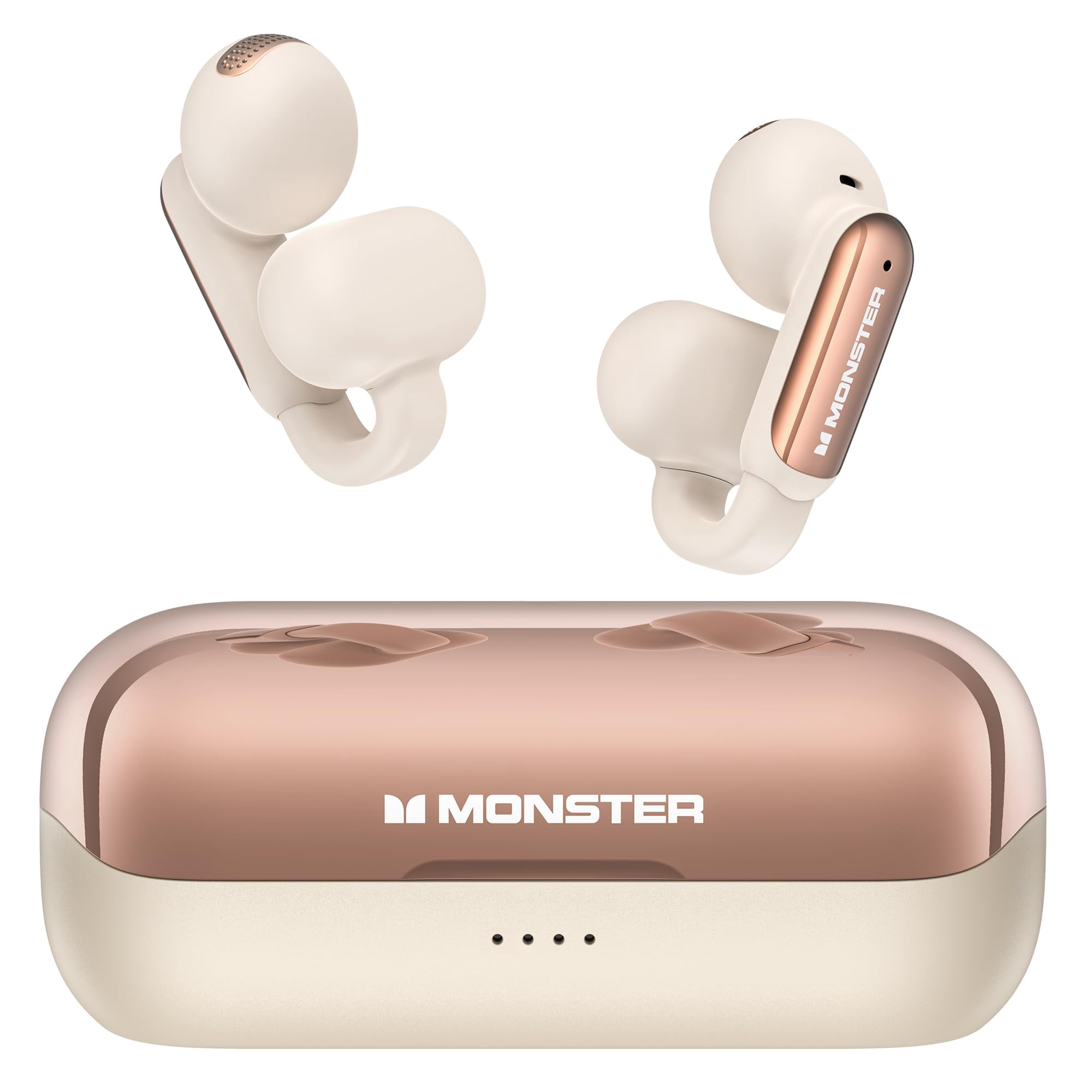 Auriculares inalámbricos Bluetooth Monster con clip y cancelación de ruido IPX5