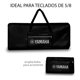thumbnail image 2 of Funda Para Teclado Piano 5/8 Reforzado Impermeable Yamha Blanco, 2 of 4