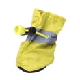 thumbnail image 2 of Botas Impermeables para Perros Pequeños - Zapatos Antideslizantes Reflectantes con Protección para Las Patas y Correas Ajustables, Paquete de 4 Botitas Amarillas para Mascotas, 2 of 7