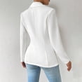 thumbnail image 3 of Ailaofu Women's Blazer Business Casual Lightweight Suit - Long Sleeve Slim Fit Work Office Jacket, 3 of 6