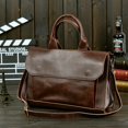 thumbnail image 2 of LHSHID Retro Men's Briefcase Crazy Horse Leather Laptop Handbag Business Men Messenger Bags Leather Laptop travel Bag aktentas bolsos, 2 of 6