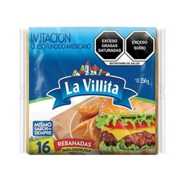 Queso La Villita Americano 256 g