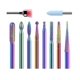 thumbnail image 1 of 10 Piezas Brocas Para Uñas Limpiador De Cutículas y Taladro Malubero  Brocas para Uñas, 1 of 4