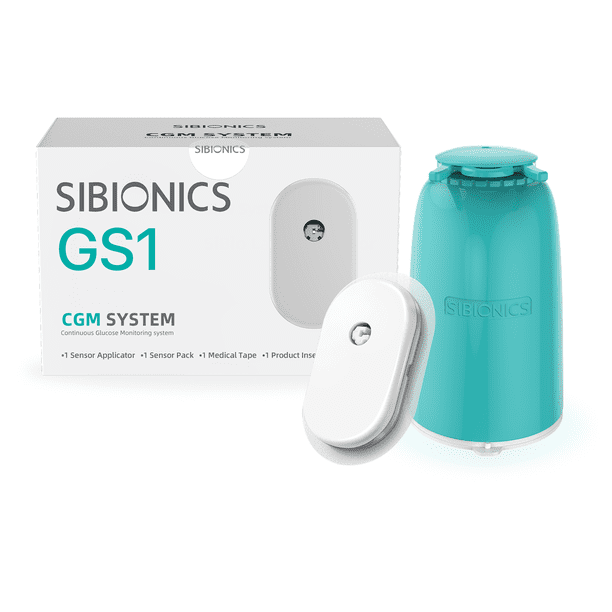 Glucómetro Sibionics Gs1 Monitoreo Continuo De Glucosa Cgm