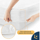 thumbnail image 4 of Cubre Colchón Queen Size Laila Comfort Blanco, 4 of 7