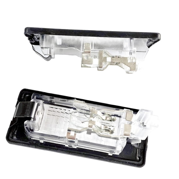 2 Piezas Luz para Matrícula Trasera Lámpara para Placa de Registro Componentes Automotrices Fiables Instalación Rápida Adecuada para Restaurar