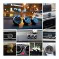 thumbnail image 3 of Reloj mecánico luminoso para coche, mini reloj para salpicadero de coche, con puntero de acero., 3 of 5