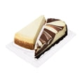 thumbnail image 2 of Tarta de Queso Estilo New York con Mármol de Chocolate 2 Rebanadas, 2 of 6