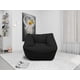 thumbnail image 1 of Sillón Puff El Bazar Store Negro Sillón Ocasional, 1 of 7