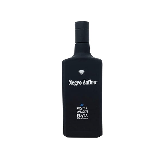 Tequila Negro Zafiro Añejo Cristalino 750 ml